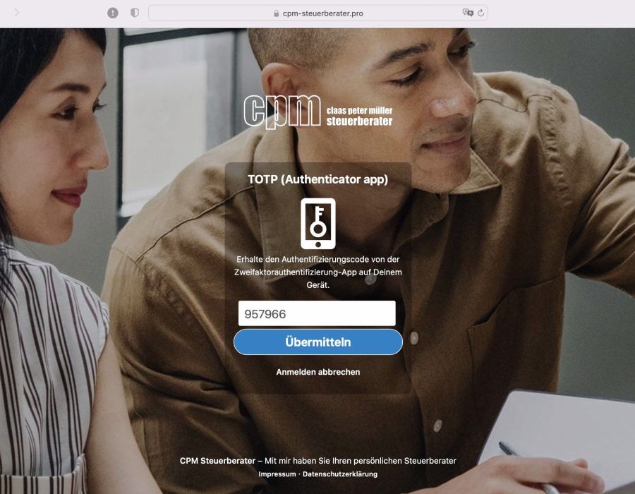 Digitales CPM Steuerportal